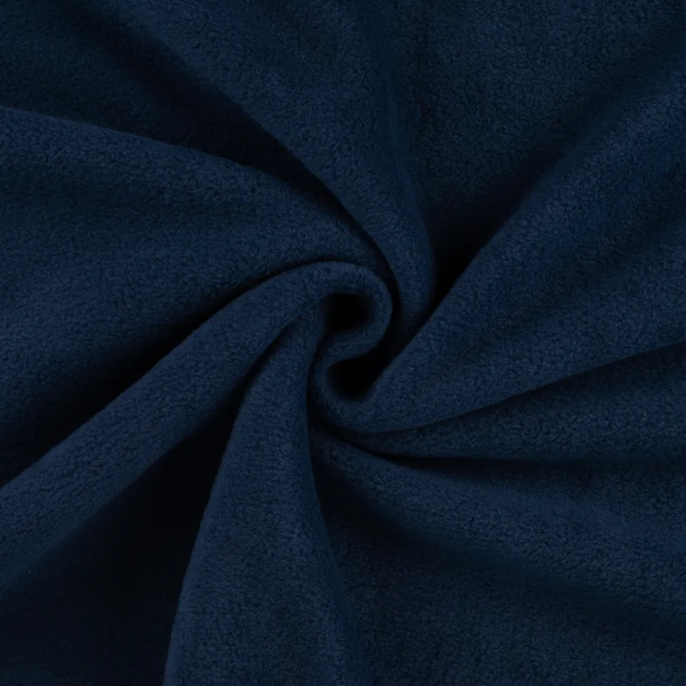 Fleece - Kuschelfleece - Plüsch - Uni - Navy