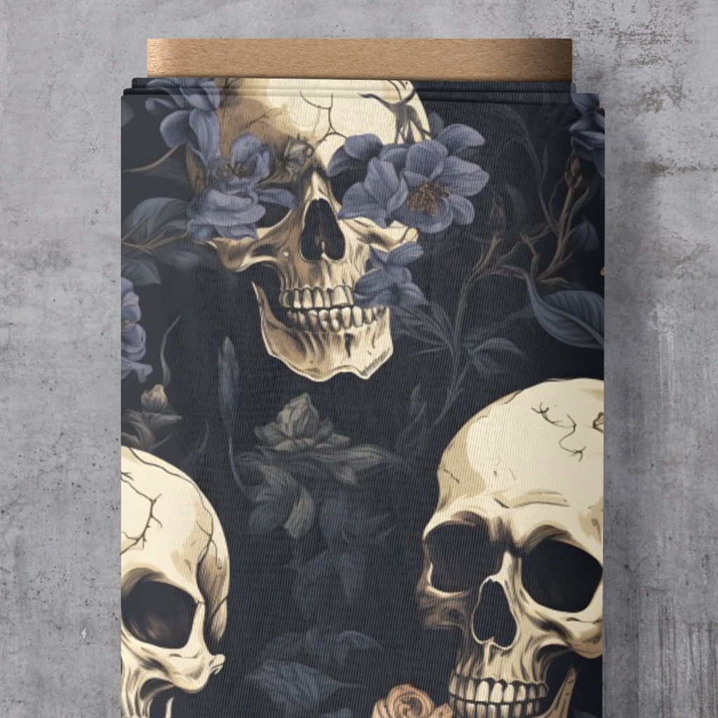 VORORDER - Eigendesign  - Lila Skulls