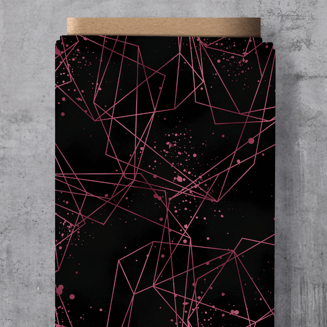 VORORDER - Eigendesign - Graphic Strokes Bordeaux